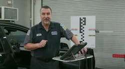 MotorAge Tech Tip - Tesla ADAS Camera Pitch Calibration - Autel CSC0611/07
