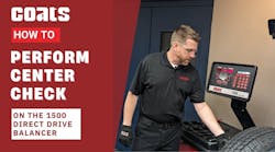 Coats 1500 Balancer Centering Check