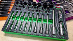 Mayhew Tools Foam Tray Master Socket Bit Sets in TORX&circledR;, Metric Hex, and Triple Square