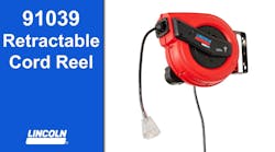 **NEW PRODUCT** 91039 Retractable Electric Cord Reel