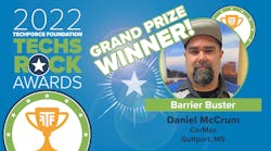 TechForce Foundation announces 2022 Techs Rock Awards winner